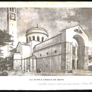 ac4225 - CARTOLINA D'EPOCA - Milano Provincia -  MEDA