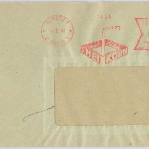 61510 - BOHEMIA MORAVIA - POSTAL HISTORY: MECHANICAL POSTMARK on COVER 1941