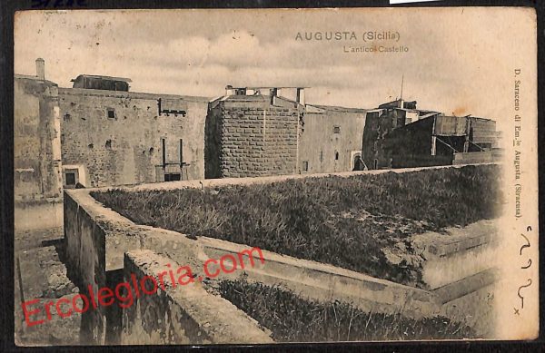 ai6644 - CARTOLINA D' EPOCA - Siragusa Provincia - Augusta