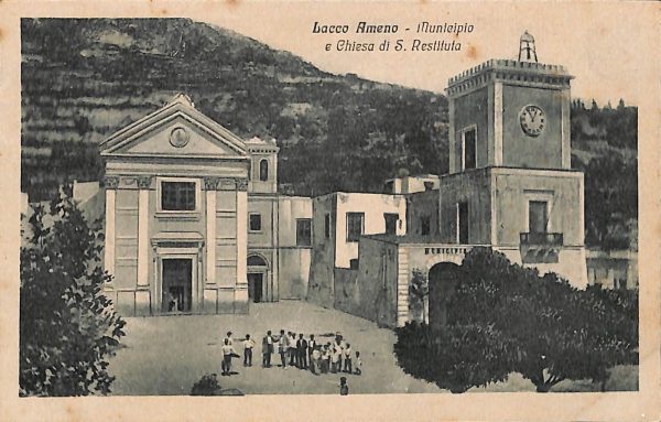 ab8340 - CARTOLINA  D'EPOCA - Napoli  Provincia  - LACCO AMENO
