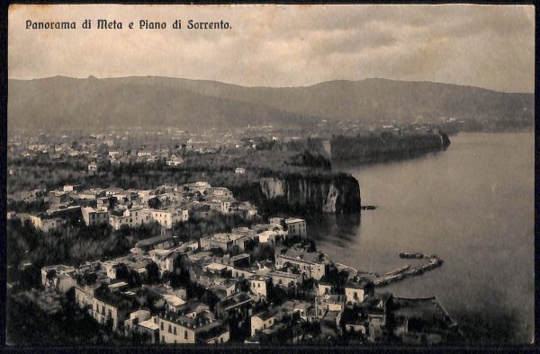 ab8347 - CARTOLINA  D'EPOCA - Napoli  Provincia  - META 1921