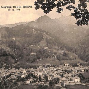 ab4833 -  CARTOLINA  D'EPOCA -  Cuneo Provincia -  VERNANTE  1922
