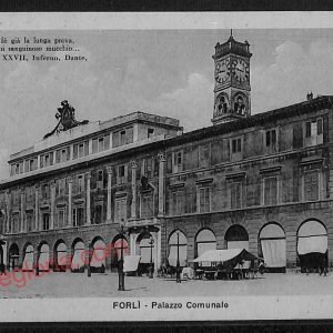 ag0360 - CARTOLINA D'EPOCA - Forlì Città - Palazzo Comunale