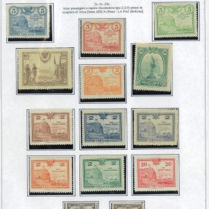 P3816 - PERU' , YVERT 220/4, 225, 226/31, 232, 239 ALL MNH