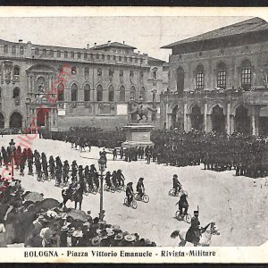 ae2529 - CARTOLINA  D'EPOCA - Bologna Città - Piazza Vittorio Emanuele