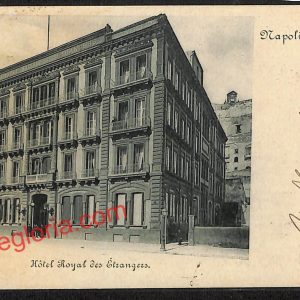 ah3390 - CARTOLINE D'EPOCA - Napoli Citta - Hotel Royal dei Etrangers