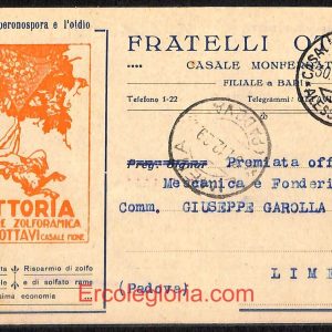 ad9468 - CARTOLINA D'EPOCA - Alessandria Provincia - Casale Monferrato  1929
