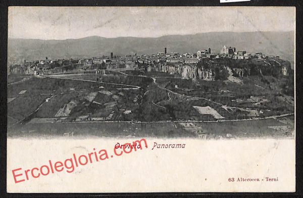 ai7767 - CARTOLINA D' EPOCA - Terni Provincia - Orvieto