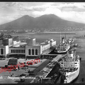 ah3391 - CARTOLINE D'EPOCA - Napoli Citta - Stazione Marittima
