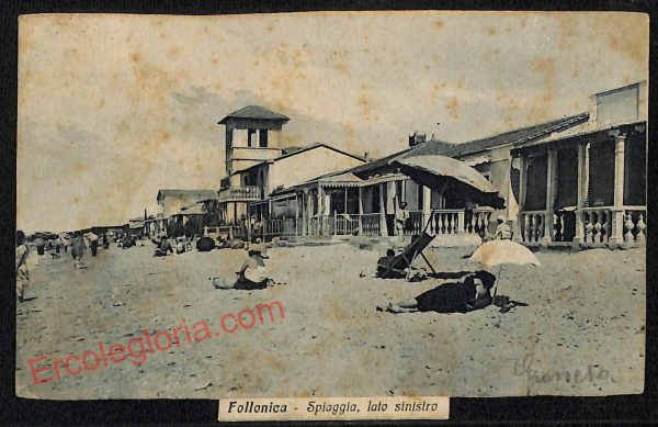 ag2174 - CARTOLINA D'EPOCA - Grosseto Provincia - Follonica