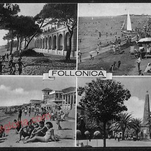 ag2175 - CARTOLINA D'EPOCA - Grosseto Provincia - Follonica  1963