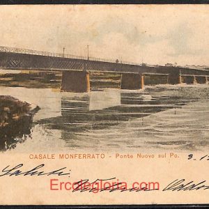 ad9473 - CARTOLINA D'EPOCA - Alessandria Provincia - Casale Monferrato  1900