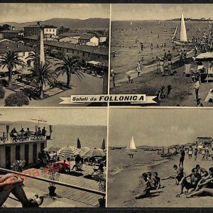 ag2178 - CARTOLINA D'EPOCA - Grosseto Provincia - Follonica