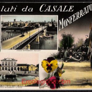 ad9474 - CARTOLINA D'EPOCA - Alessandria Provincia - Casale Monferrato