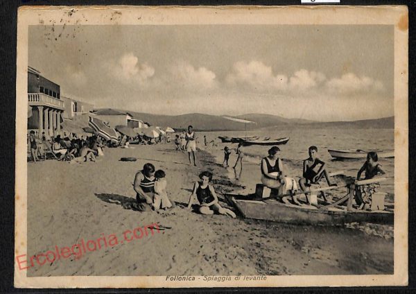 ag2179 - CARTOLINA D'EPOCA - Grosseto Provincia - Follonica