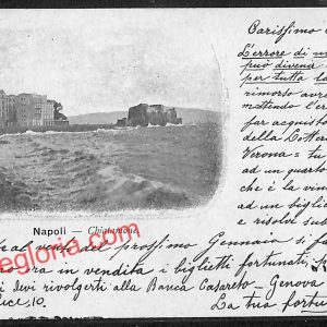 ah3395 - CARTOLINE D'EPOCA - Napoli Citta - Chiatamone