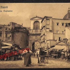 ah3396 - CARTOLINE D'EPOCA - Napoli Citta - Porta Capuana