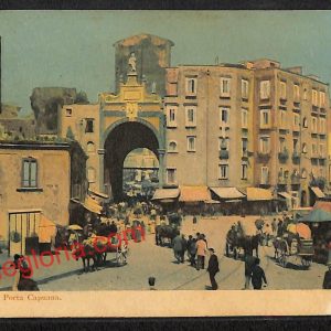 ah3398 - CARTOLINE D'EPOCA - Napoli Citta - Porta Capuana