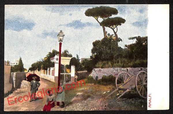 ai4480 - CARTOLINA D'EPOCA - Salerno Provincia - Amalfi