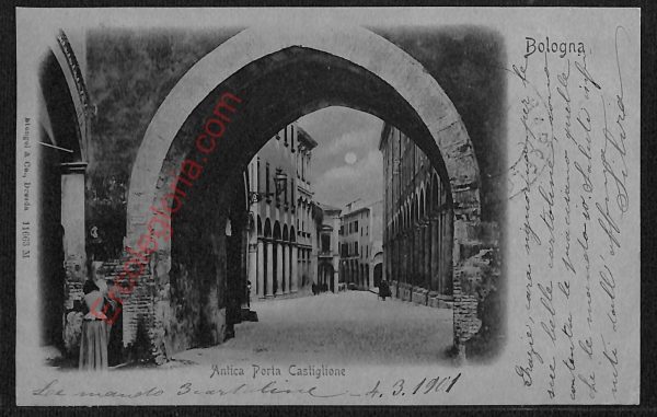 ae2544 - CARTOLINA  D'EPOCA - Bologna Città - Antica Porta Castiglione