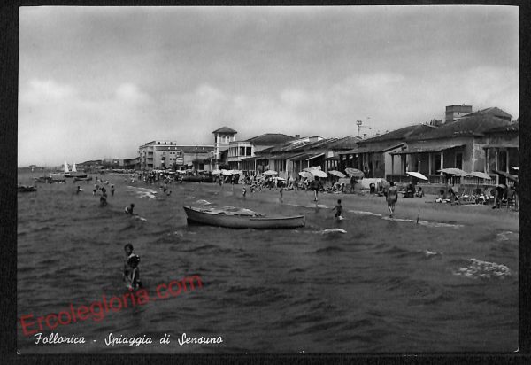 ag2189 - CARTOLINA D'EPOCA - Grosseto Provincia - Follonica