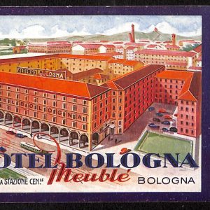 ae2545 - CARTOLINA  D'EPOCA - Bologna Città - Hotel Bologna