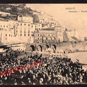 ai4489 - CARTOLINA D'EPOCA - Salerno Provincia - Amalfi