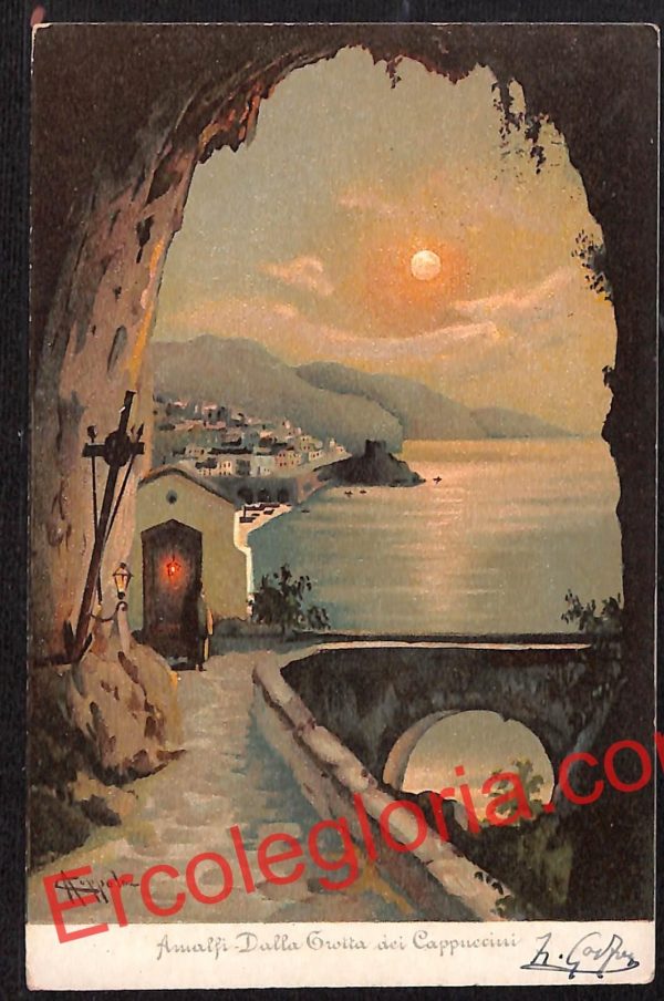 ai4491 - CARTOLINA D'EPOCA - Salerno Provincia - Amalfi