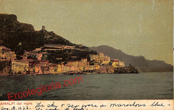 ai4492 - CARTOLINA D'EPOCA - Salerno Provincia - Amalfi