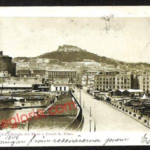 ag9679 - CARTOLINE D'EPOCA - Napoli Città - Caste San Elmo