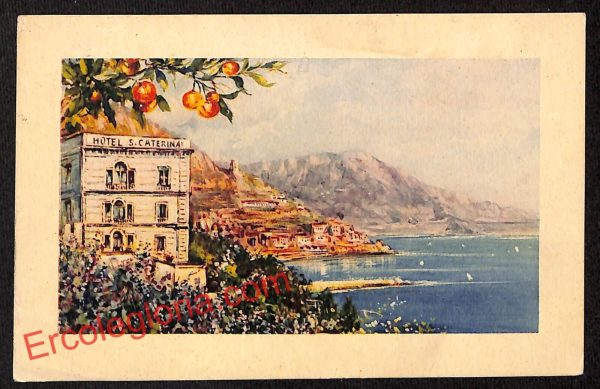 ai4495 - CARTOLINA D'EPOCA - Salerno Provincia - Amalfi