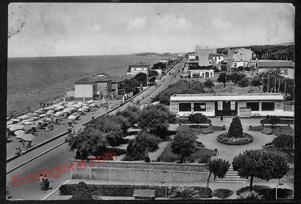 ag2194 - CARTOLINA D'EPOCA - Grosseto Provincia - Follonica 1957