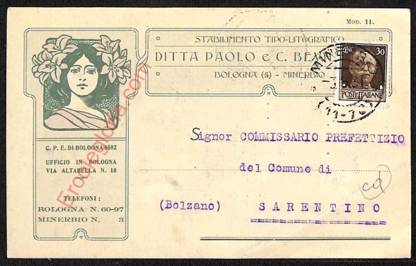 ae2546 - CARTOLINA  D'EPOCA - Bologna Città