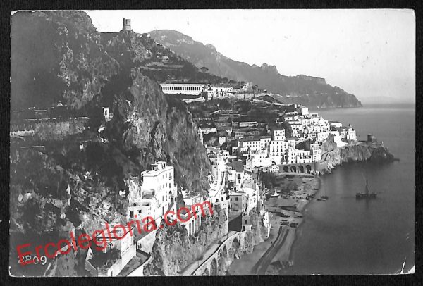 ai4501 - CARTOLINA D'EPOCA - Salerno Provincia - Amalfi