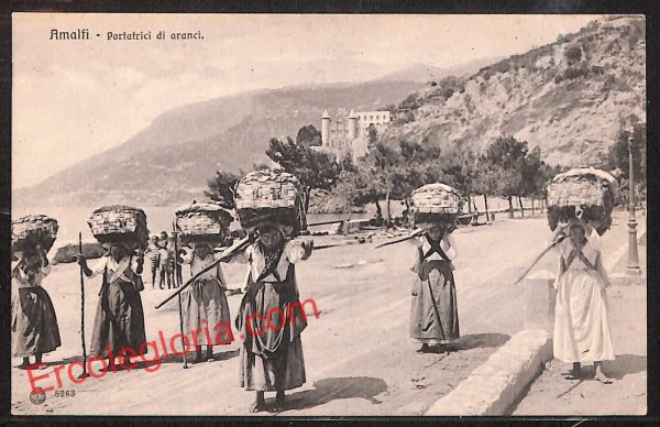 ai4502 - CARTOLINA D'EPOCA - Salerno Provincia - Amalfi