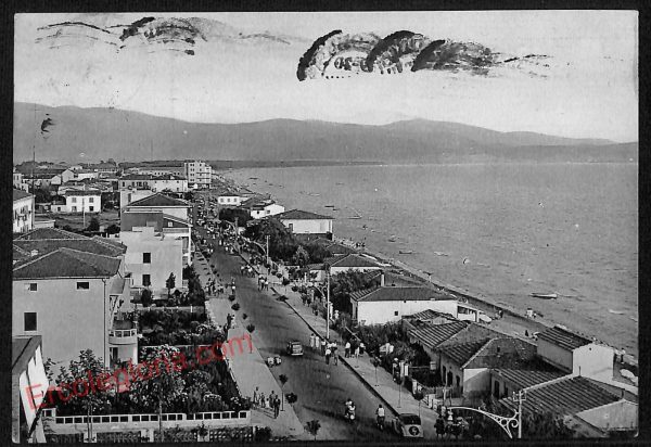 ag2198 - CARTOLINA D'EPOCA - Grosseto Provincia - Follonica   1950