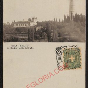 ae4104 - CARTOLINA  D'EPOCA - Brescia Città - Villa Tracagni