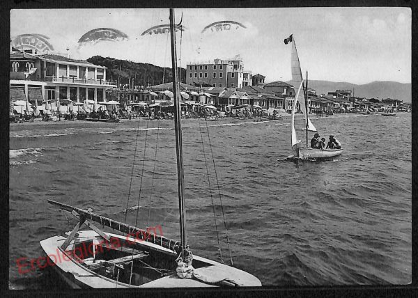 ag2206 - CARTOLINA D'EPOCA - Grosseto Provincia - Follonica   1956
