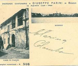 05857   CARTOLINA d'Epoca: LECCO - BOSISIO PARINI 1899