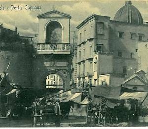 05333 CARTOLINA d'Epoca - NAPOLI Citta': PORTA CAPUANA