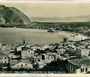 03232  CARTOLINA d'Epoca: MONDELLO LIDO - PALERMO: FOTOGRAFICA