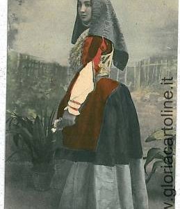 05524  CARTOLINA d'Epoca: SASSARI - COSTUMI SARDI: PLOAGHE