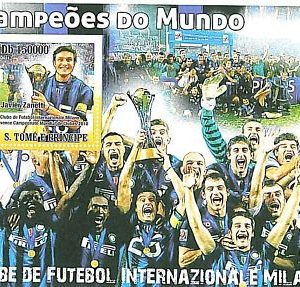 INTER -  vincitori COPPA INTERCONTINENTALE - Foglietto su FDC Busta Primo Giorno