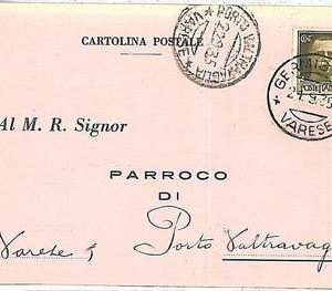 26463  CARTOLINA d'Epoca - VARESE : Germignaga 1935