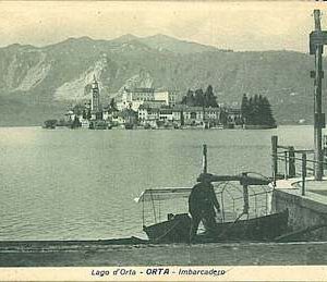 27665  CARTOLINA d'Epoca NOVARA provincia : ORTA