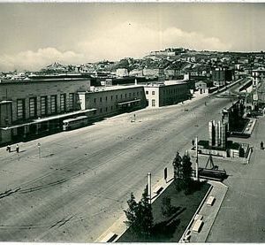 29034   CARTOLINA d'Epoca ANCONA città 1952