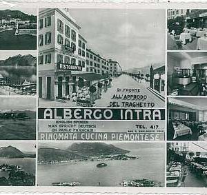 27620   CARTOLINA d'Epoca VERBANIA provincia : Intra 1954