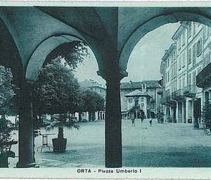 27664  CARTOLINA d'Epoca NOVARA provincia : ORTA