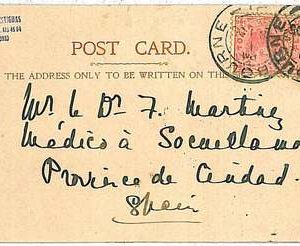 POSTAL HISTORY : AUSTRALIA - VICTORIA : POSTCARD  to SPAIN 1905