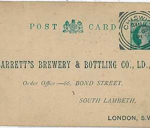 BEER - POSTAL STATIONERY  : UK 1901